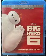 Big Hero 6 Collector’s Edition Blu-Ray and DVD - $6.04
