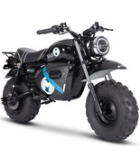 MotoTec 60v 1500w Electric Powered Mini Bike Lithium Black - $36,080.18 MXN