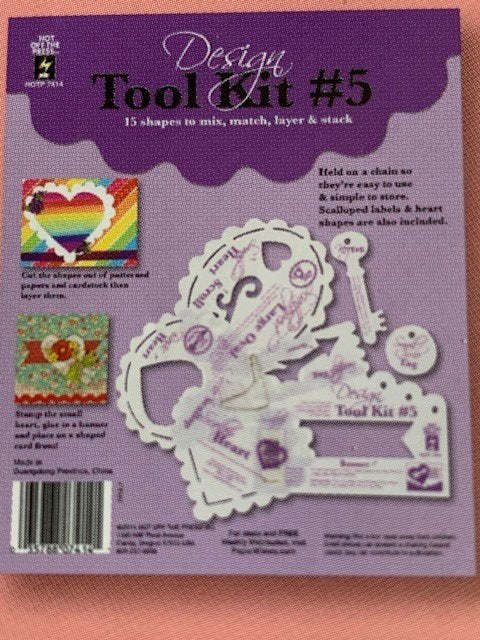Hot Off The Press Design Tool Kit #5 template Cardmaking Design Scrapbooking - $6.00
