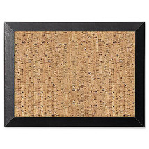 Mastervision Natural Cork Bulletin Board  36x24  Cork/Black - £123.02 GBP