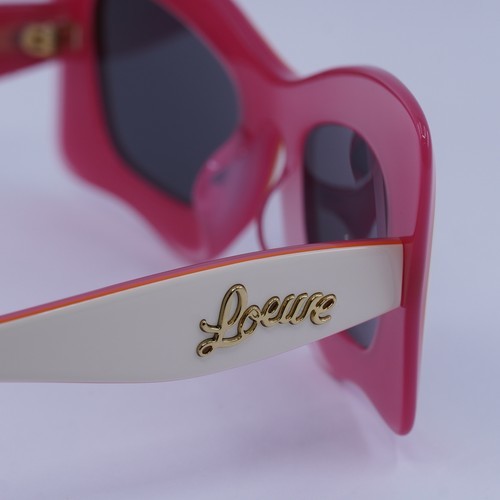 Loewe LW40140U 59A Ivory/Pink Opal/Smoke 50-22-140 Sunglasses New Authentic Item image 6