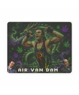ROB VAN DAM inspired pu Leather Mouse Mat Dragon Leaf Art - $30.00