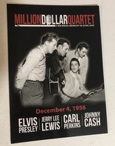Elvis Presley Postcard Million Dollar Quartet Jerry Lee Lewis Johnny Cash - £2.60 GBP