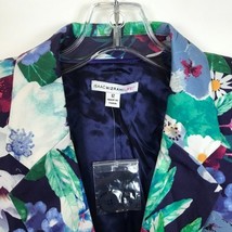 NWT Womens Size 12 Isaac Mizrahi Live Multicolor Floral Two-Button Blaze... - £30.79 GBP