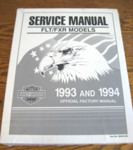 1993 1994 Harley-Davidson Service Manual FLT FXR Touring Electra Glide NEW - £117.64 GBP