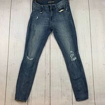 Express Jeans 28x29 Mid Rise Stretch Jegging Jeans Pants Women - $11.19 CAD