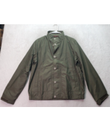 Tommy Hilfiger Golf Jacket Mens Small Army Green Long Sleeve Mesh Lined ... - £29.15 GBP