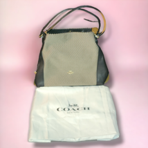 COACH Legacy Jacquard Edie 31 Purse Medium Shoulder Handbag 28895 Black ... - $156.46