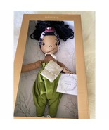Harperiman Dolls Petite Collection 14&#39;&#39; Plush Handmade Linen Doll - Iman... - £20.80 GBP