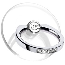 Transparent Phone Ring Holder Grip - Clear Cell Phone Ring Stand Holder Finger G - £13.36 GBP
