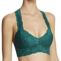 Free People Green Lace Racerback Galloon Bralette New XS - $14.52