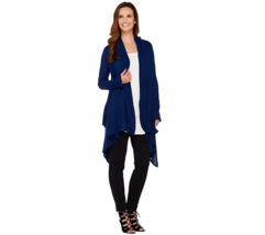 Layers By Lizden ~ Whisperlush ~ Navy Cardigan ~ Women&#39;s Size Medium/Large - $35.00
