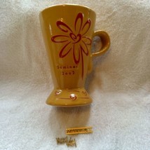 Mary Kay Seminar 2002 large 6&quot; cup &amp; two Mary Kay pins - $35.00