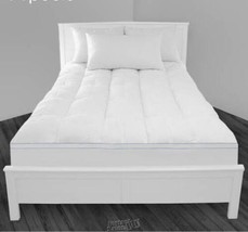 SensorPEDIC 3" Memory Foam & Fiber Bed Topper Full - £112.91 GBP