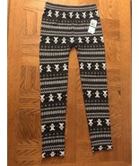 Pink Republic Womens Cozy Fleece Leggings Size Large-Brand New-SHIPS N 2... - $24.63