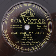 Merv Griffin - My Liberty Belle / I Fall In Love With You Ev&#39;ry Day 78rpm Record - £41.84 GBP