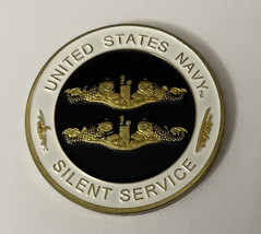 U S Navy Nuclear Submarine Warfare The Silent Service Challenge Coin - £21.17 GBP