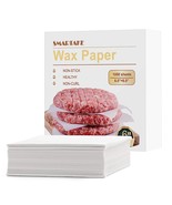 6 X 6 Inches Wax Paper, 1000 Pcs Non-Stick Hamburger Patty Paper, Square... - £28.32 GBP