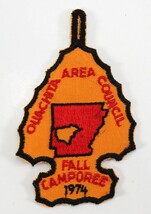Vintage 1974 Ouachita Council Fall Camporee Arrowhead Boy Scouts BSA Cam... - $222.53 MXN
