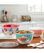 Pioneer Woman ~ Six (6) Piece Nesting Bowl Set ~ Melamine ~ Classic Charm - €38,52 EUR