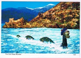 Postcard The Loch Ness Monster Nessie Scotland UK - £3.80 GBP