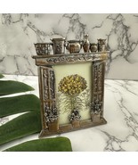 Wellforth Vintage Y2k Mini Picture Frame Silver Metal Flower Pots Cottag... - $24.74