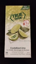 True Lime Crystallized Lime Packets Real Limes 100-CT Lot SAME-DAY SHIPPING - $9.90
