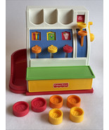 Fisher Price Toddler Cash Register With 4 Coins 1994 - $20.68 CAD