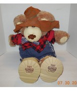 Vintage Furskins FARRELL 18&quot; Plush Bear Xavier Roberts OAA Furskin - $68.35 CAD