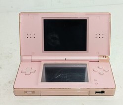 Nintendo DS Lite Console USG-001 Pink No Stylus Tested Works Dirty No Ch... - $35.49