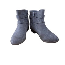 SO Samantha Girls&#39; Ankle Boots Size 3 Beige Memory Foam Bootie - $9.89
