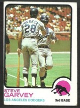 Los Angeles Dodgers Steve Garvey 1973 Topps Baseball Card #213 vg - £1.56 GBP