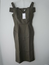 Marycrafts Womens Formal Cocktail Dress Olive Size 2 NWT - £19.46 GBP