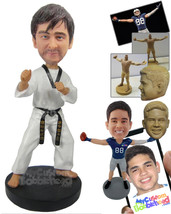 Personalized Bobblehead Karate Master Teaching Some Karate Moves - Sports &amp; Hobb - £73.18 GBP
