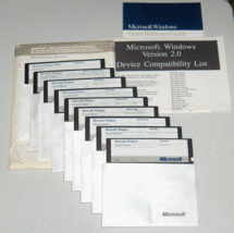Microsoft Windows Version 2.0, Vintage Computer Software and Manuals - $99.95