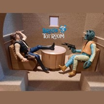 STAR WARS Mos Eisley Cantina Chairs and Table for 3 3/4 Figures Diorama Custom  - £12.82 GBP