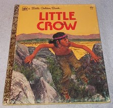 Vintage Little Golden Book Little Crow #113 1974 First Print - £4.75 GBP
