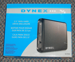 Dynex 2.5&quot; PATA Hard Drive Enclosure, New in Box - £11.76 GBP