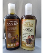 SAN RO Gray Hair Shampoo &amp; Hair Lotion Coloring Treatment~Herbal Extract... - £23.58 GBP