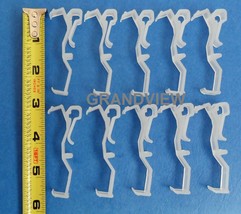 10 pcs 2 1/2 Inch Valance Clip For Horizontal Faux &amp; Wood  Blinds Parts ... - $10.66