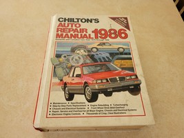 Vintage Chilton&#39;s Auto Repair Manual 1979 - 1986 - $19.00