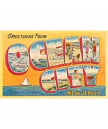 Postcard NJ-325 Greetings from Ocean City New Jersey Set of 5 - €10,51 EUR