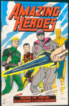 Amazing Heroes #124 (1987) Fantagraphics Fanzine FINE- - £10.22 GBP