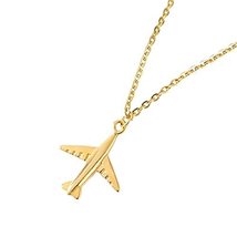 Airplane necklace,airplane jewelry,plane necklace,airplane charm,airplane pendan - £19.66 GBP