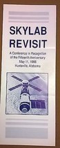 NASA Skylab Revisit May 11, 1988 Huntsville AL 8-page fold-open brochure - £7.77 GBP