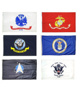 3X5 Military 6 Branches Armed Forces DOUBLE SIDED Nylon FLAG Set Flags L... - £108.38 GBP