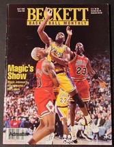 Michael Jordan  Dennis Rodman Magic Johnson Beckett Ex++ April 1996 Lakers Bulls - £3.08 GBP