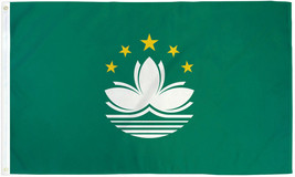 Macau 3x5ft Flag of Macau Macanese Flag 3x5 House Flag 100D - £13.58 GBP