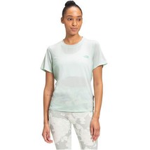 The North Face Womens Activewear Wander Twist Back T-Shirt Misty Jade Heather XL - £26.74 GBP