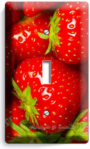 Strawberries Single Light Switch Wall Plate Kitchen Art Decor Living Dining Room - £8.03 GBP